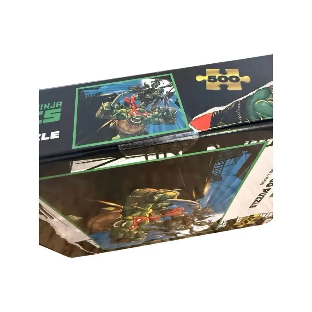 Brand New Nickelodeon Prime 3D Puzzle Teenage Mutant Ninja Turtles 500 Piece